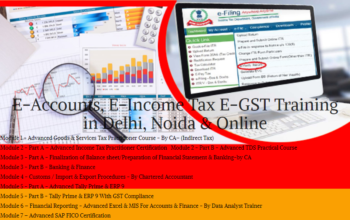 Accounting Course in Delhi 110019, SLA. GST and