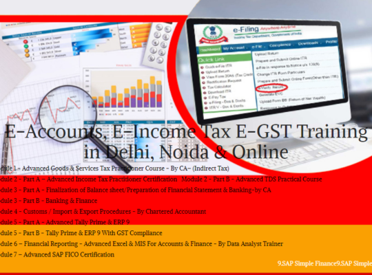 Accounting Course in Delhi 110019, SLA. GST and